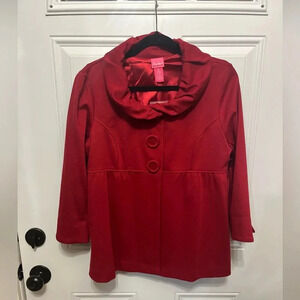 De Jour Jacket NWT QVC Rolled Collar Medium